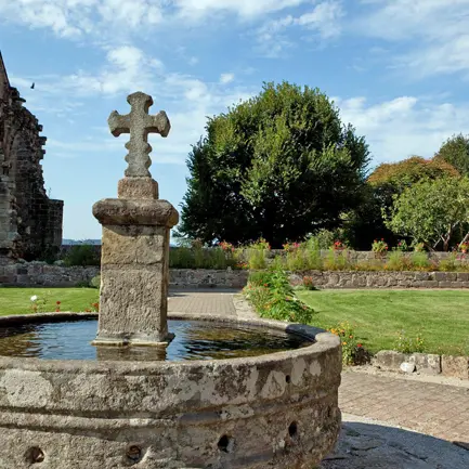 Abbaye d'Aubazine fontaine