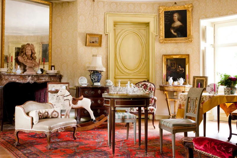 Bureau/bibliothèque chateau de troussay