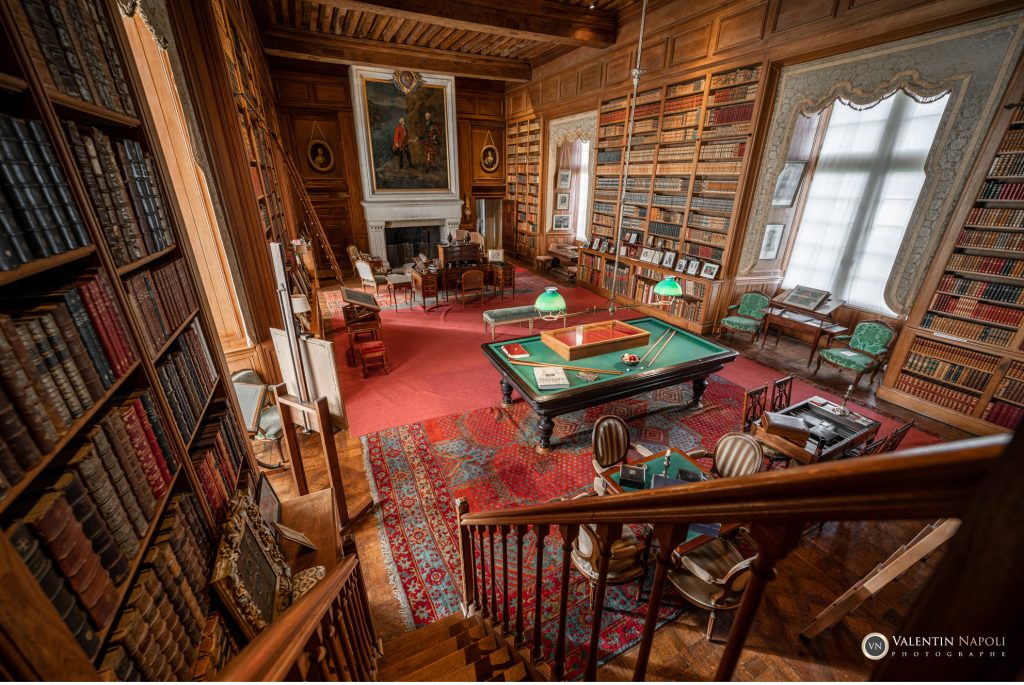 Château de Serrant La bibliothèque