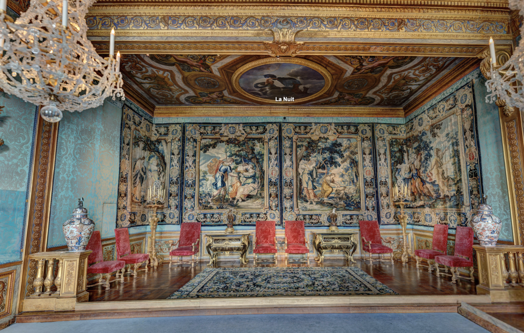 Château de Vaux le Vicomte Salon des Muses