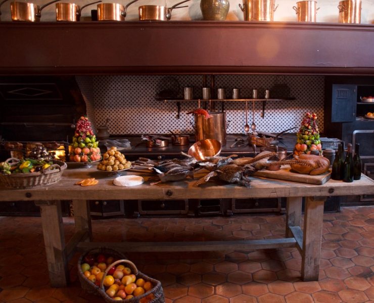 Château de Vaux le Vicomte cuisine