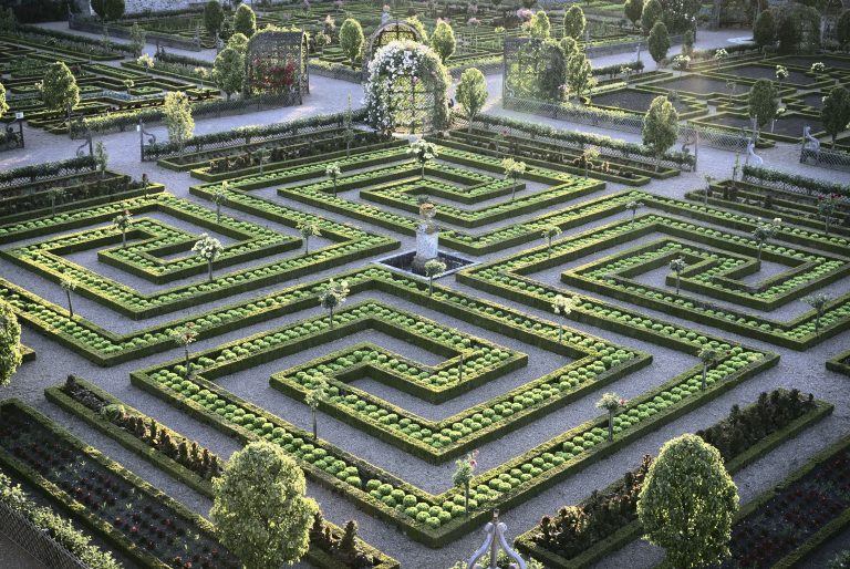 Château de Villandry labyrinthe