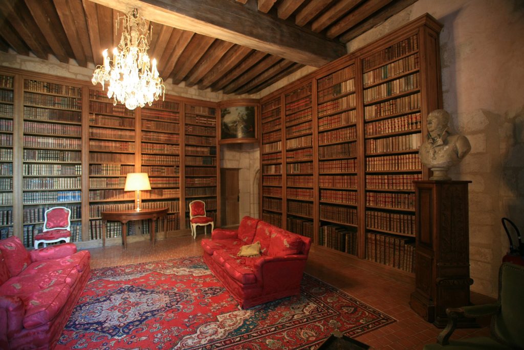 Château de la Rochefoucauld bibliothèque
