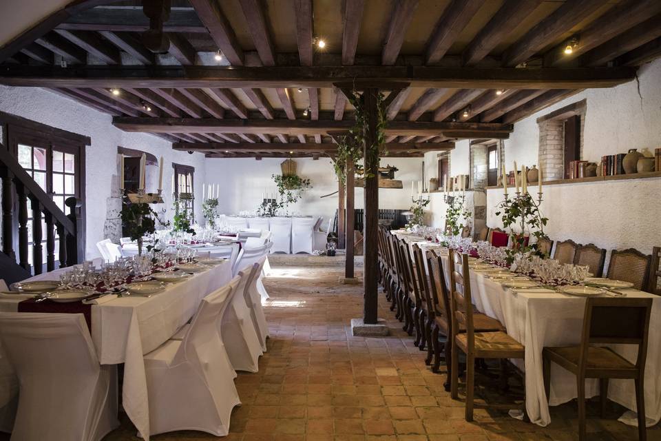 Salle à manger chateau de troussay