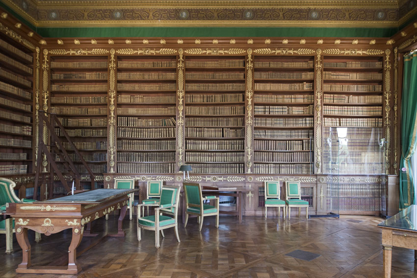 bibliothèque Le château de Compiègne