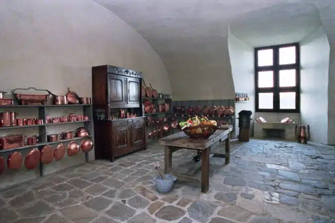 cuisine château de Jumilhac
