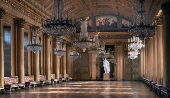 galerie de bal Le château de Compiègne