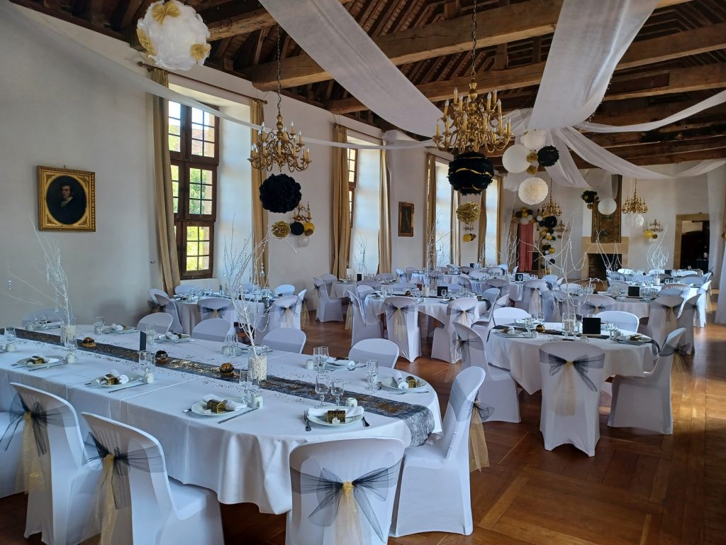 grand salon château de Jumilhac